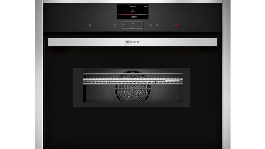 NEFF N 90 Built-In Compact Oven with Microwave, 60cm, C17MS32H0B