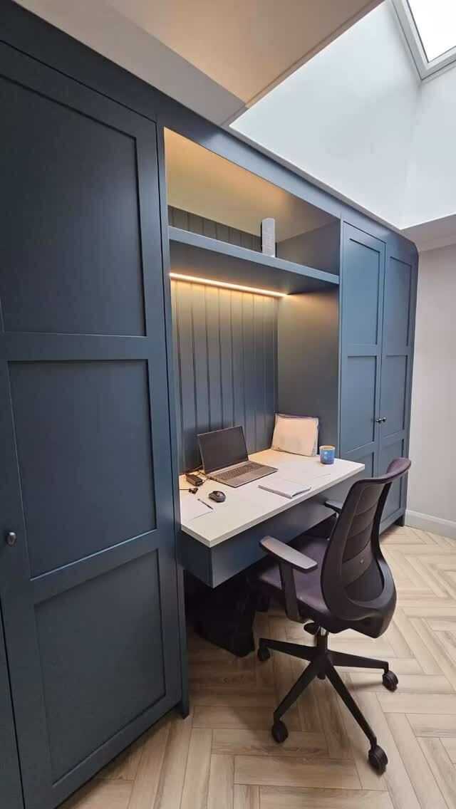 Great start to the new year, all these media, office and sitting room units installed and hand painted  in Dublin #mediaunit #handpaintedsigns #sittingroom